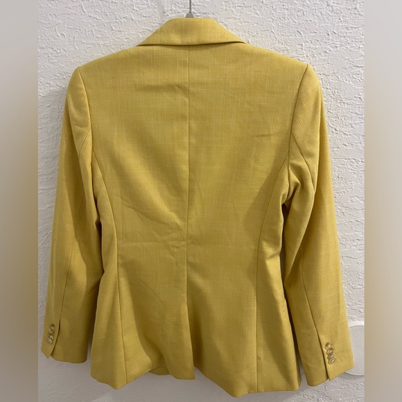 H&M Light Yellow Blazer - XXS - Picture 3 of 7